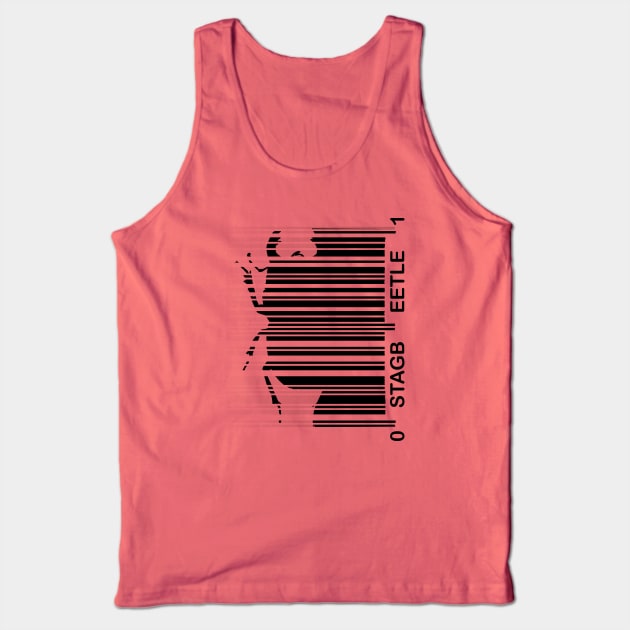 Barcode Beetle Tank Top by at1102Studio